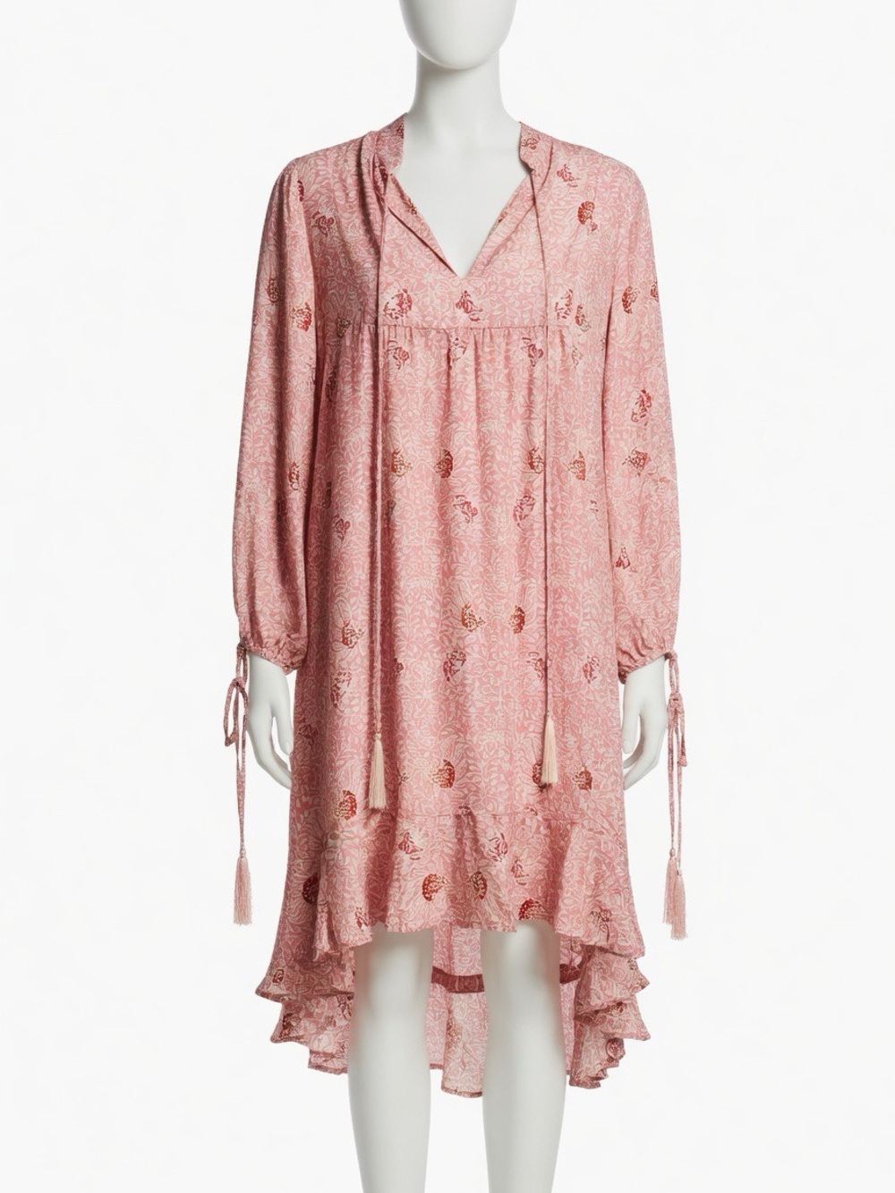 Natalie Martin 100% Silk Boho Dress